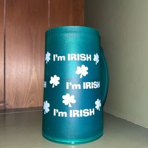 “I'm Irish" Shamrock Freezer Mug